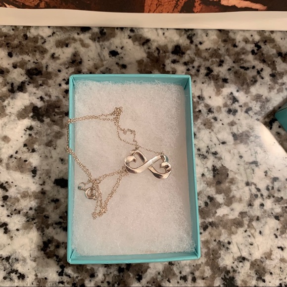 AUTHENTIC Tiffany Infinity heart necklace❤️ - Picture 2 of 5